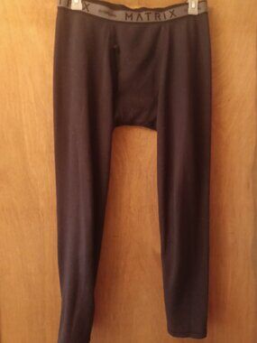 Matrix Dri-wear Men's Long Johns With Opening In Front